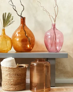 Vaso da fiori ROTI Vetro 39 cm Rosa