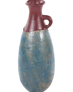 Vaso decorativo VELIA Ceramica 50 cm Blu