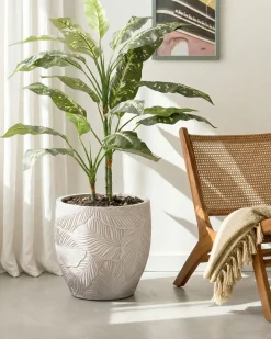 Vaso per piante BAIYUN 42 cm Beige chiaro