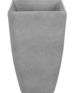 Vaso per piante BARIS 60 cm Grigio chiaro