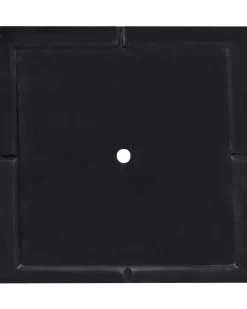 Vaso per piante PAROS 50 cm Nero