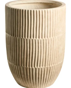 Vaso per piante POROS 36 cm Beige chiaro