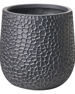 Vaso per piante QIYUN 41 cm Nero