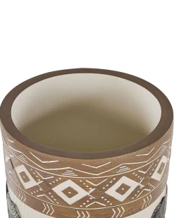 Vaso per piante rialzato ACHILIO 30 cm Marrone scuro
