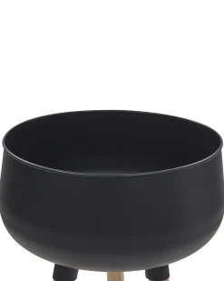 Vaso per piante rialzato AGROS Metallo 35 cm Nero