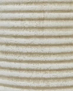Vaso per piante rialzato ALPINUS Metallo 31 cm Tortora
