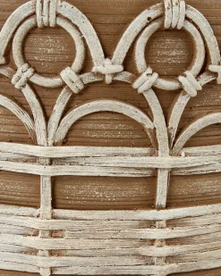 Vaso per piante rialzato CYRTOMIUM 27 cm Marrone chiaro
