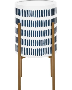 Vaso per piante rialzato NEMOROSA Metallo 31 cm Bianco