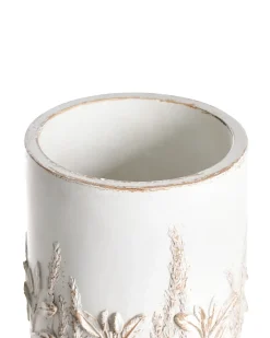 Vaso per piante rialzato PREWEZA 23 cm Bianco sporco