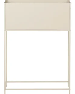 Vaso per piante rialzato TAPIEN Metallo 70 cm Beige