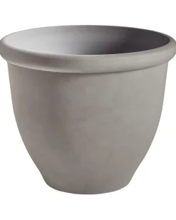 Vaso per piante TESALIA 49 cm Grigio