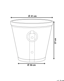 Vaso per piante VARI 41 cm Grigio