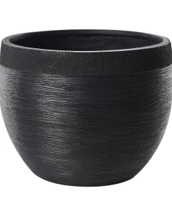 Vaso per piante ZAKROS 50 cm Nero
