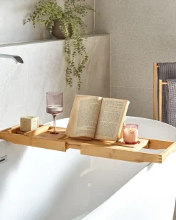 Vassoio per bagno LOWES Bambù Marrone chiaro