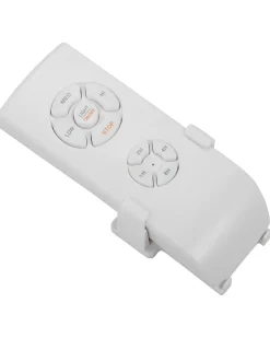 Ventilatore a soffitto con luce IBAR con telecomando LED Trasparente