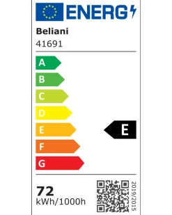 Ventilatore a soffitto con luce LOGAR con telecomando LED Blu