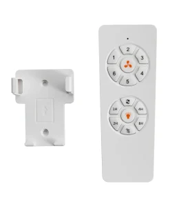 Ventilatore a soffitto con luce ARUWIMI con telecomando LED Ottone