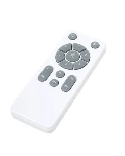 Ventilatore a soffitto con luce PUNTI con telecomando LED Bianco
