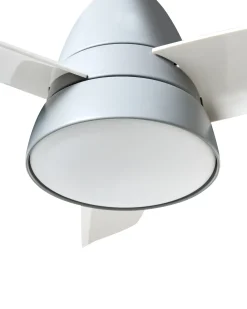 Ventilatore a soffitto con luce STRAWBERRY con telecomando LED Grigio