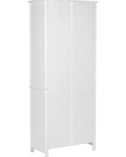 Vetrina in vetro LUSBY 75 cm Bianco