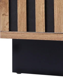 Vetrina in vetro MANAIA 60 cm Marrone