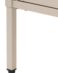 Vetrina in vetro OXTED Metallo 80 cm Beige