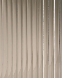 Vetrina in vetro OXTED Metallo 80 cm Beige