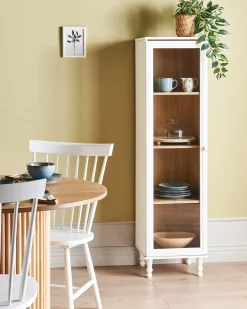 Vetrina in vetro TINGLEDALE 40 cm Bianco